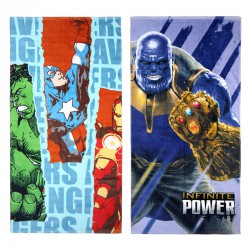 Marvel Avengers assorted cotton beach towel 4 Τεμ.