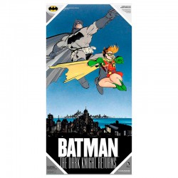 DC Comics Batman and Robin glass poster