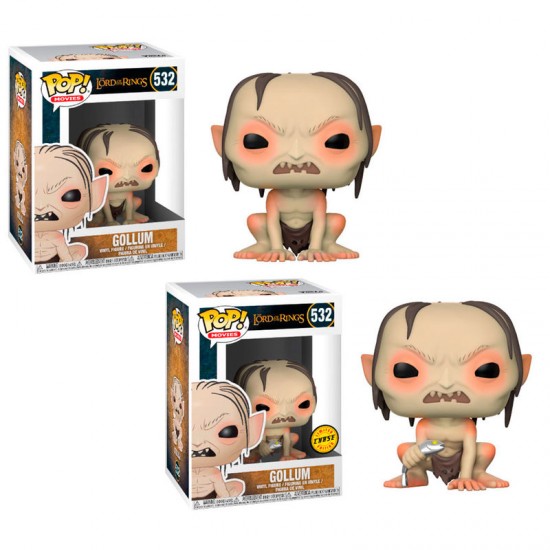 POP figure Lord of the Rings Gollum 5 + 1 Chase 6 Τεμ.