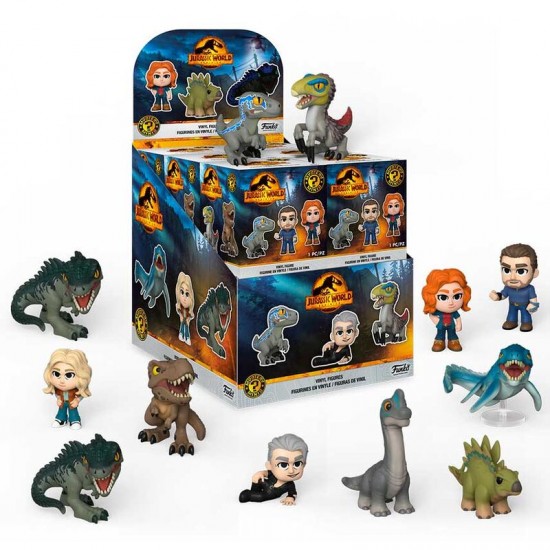 Assorted Mystery Minis Jurassic World 3 12 Τεμ.