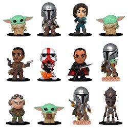 Display 12 Figures Assorted Mystery Minis Star Wars The Mandalorian