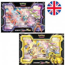 English Pokemon Deoxys Vmax & Zeraora Vmax Collectible card game assorted 6 Τεμ.