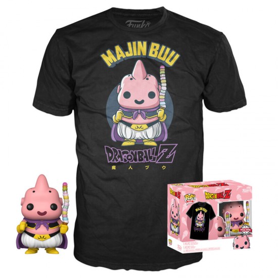 Set figure POP & Tee Dragon Ball Z Majin Buu Exclusive L