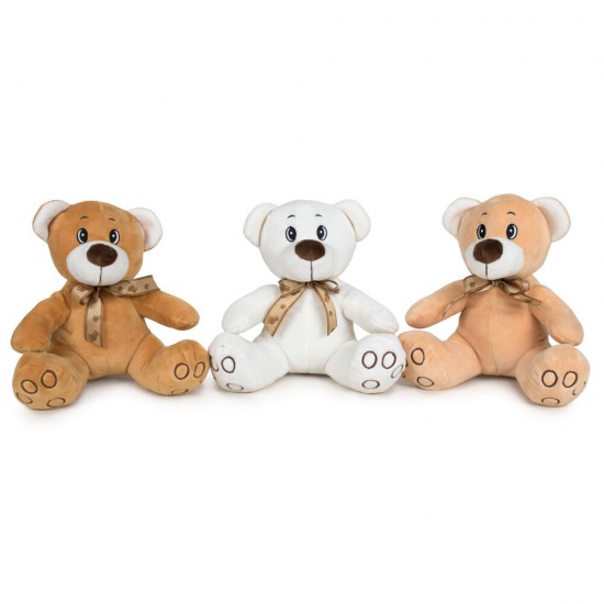 Bow Bear assorted plush toy 20cm 12 Τεμ.