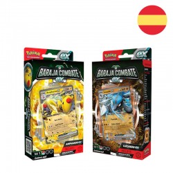 Spanish Pokemon Battle Deck of cards trading assorted 6 Τεμ.