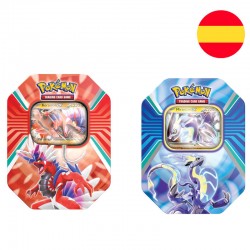 Spanish Pokemon tin trading card game assorted 8 Τεμ.