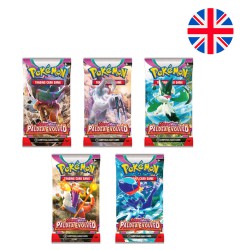 English Pokemon Scarlet and Purple Paldea Evoled assorted about trading cards 36 Τεμ.