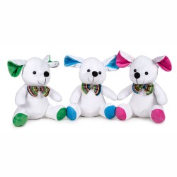 Bow tie mouse assorted plush toy 25cm 12 Τεμ.