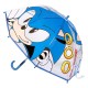 Sonic The Hedgehog bubble manual umbrella 45cm 4 Τεμ.