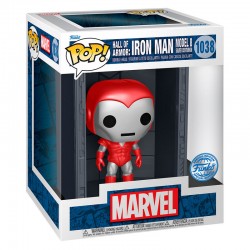 POP figure Deluxe Marvel Hall of Armor Iron Man Model 8 Exclusive