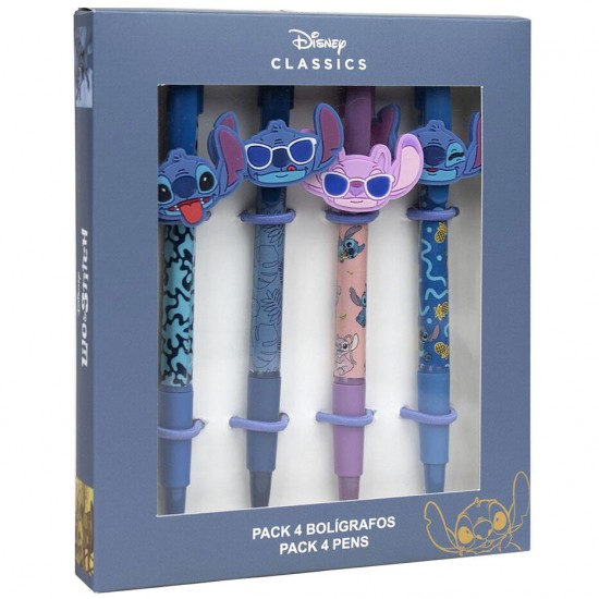 Disney Stitch pens set 6 Τεμ.