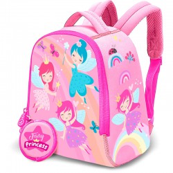 Fairy Backpack + purse neoprene backpack 25cm 4 Τεμ.