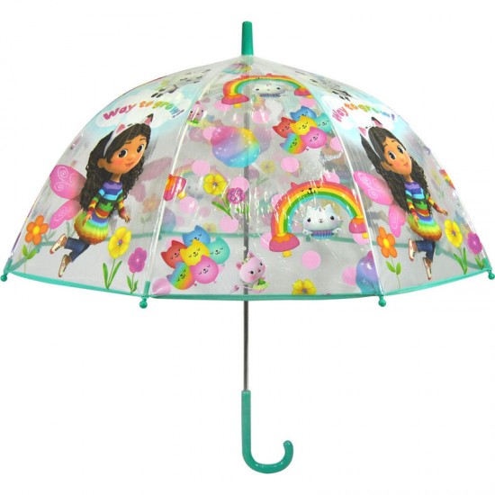 Gabbys Dollhouse manual umbrella 46cm 6 Τεμ.