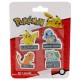 Pokemon set 4 erasers 8 Τεμ.