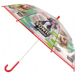 Sonic the Hedgehog manual transparent umbrella 48cm 12 Τεμ.