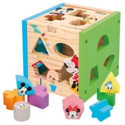 Disney Mickey Minnie wooden cube forms