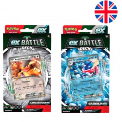 English Pokemon Battle Deck of cards trading assorted 6 Τεμ.