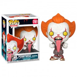 POP figure IT Chapter 2 Pennywise with Dog Tongue
