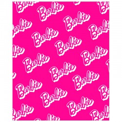 Barbie coral blanket