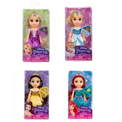 Disney Princeses assorted doll 15cm 4 Τεμ.
