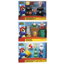 Nintendo Super Mario assorted set diorama 6 Τεμ.