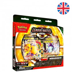 English Pokemon League Battle Deck Miraidon Ex collectible card game