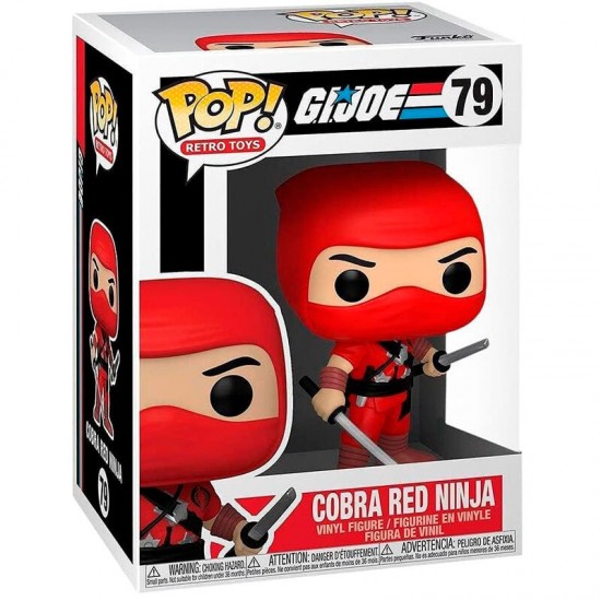 POP figure G.I. Joe Cobra Red Ninja Exclusive