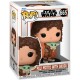 POP figure Star Wars Mandalorian 9 Peli Motto with Grogu