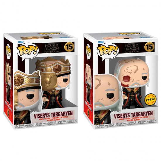 POP figure House of the Dragon Viserys Targaryen 5 + 1 Chase 6 Τεμ.