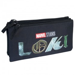 Marvel Loki Timeline triple pencil case