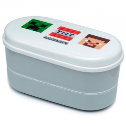 Minecraft Lunch box + cutlery 12 Τεμ.