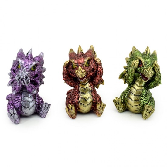 Baby Dragons of the Elements set figures 8cm