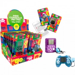 Retro mini console Keychain assorted 12 Τεμ.
