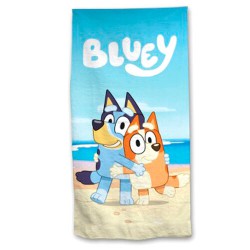 Bluey microfibre beach towel