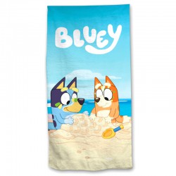 Bluey cotton beach towel