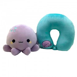 Adoramals Octopus Swapseazzz travel pillow + plush toy 24 Τεμ.