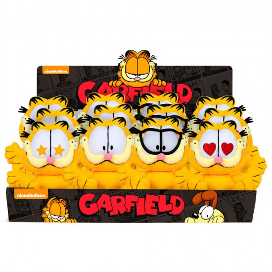Garfield cute emoji assorted plush toy 20cm 12 Τεμ.