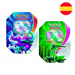 Spanish Pokemon SV6 Collectible card game assorted tin 6 Τεμ.