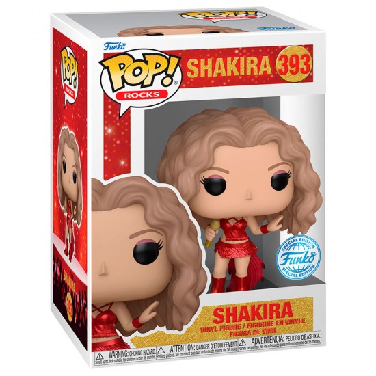 POP figure Shakira Super Bowl