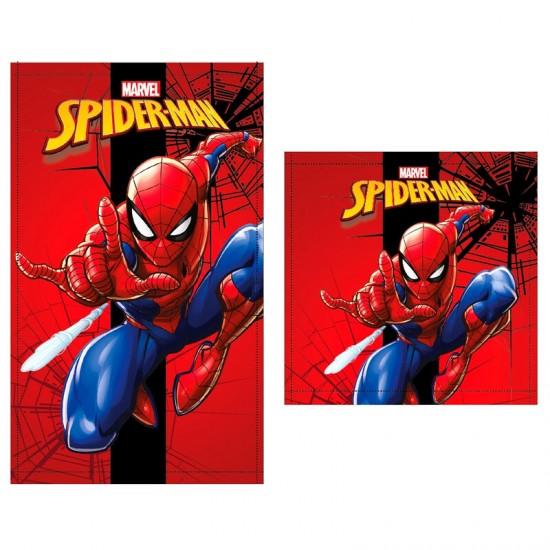 Marvel Spiderman set 2 cotton bath towels 12 Τεμ.