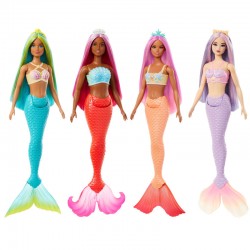 Barbie Mermaid assorted doll 4 Τεμ.