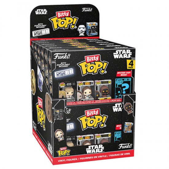 Assorted Blister 4 figures Bitty POP Star Wars 12 Τεμ.