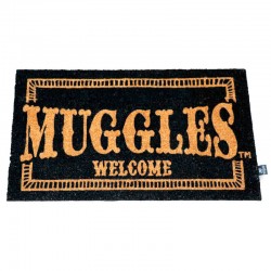 Harry Potter Muggles Welcome doormat