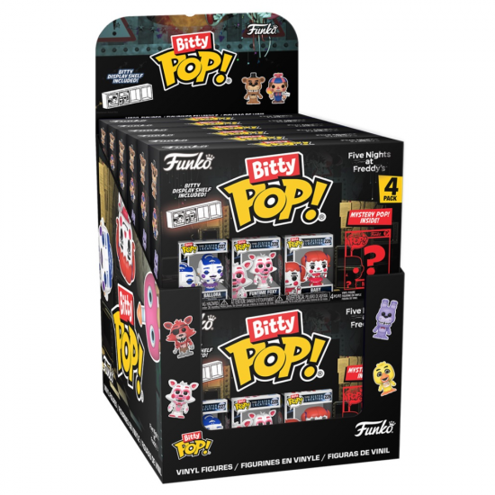 Assorted Blister 4 figures Bitty POP Five Nights at Freddys 12 Τεμ.