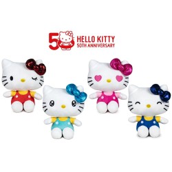 Hello Kitty 50th Anniversary assorted plush toy 22cm 6 Τεμ.