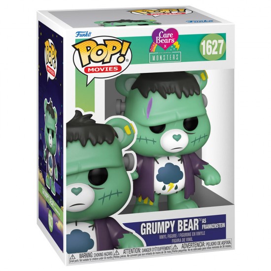 POP figure Care Bears x Monsters Grumpy Bear Frankenstein