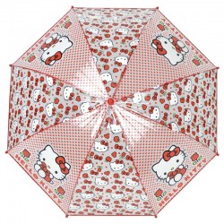 Hello Kitty manual transparent umbrella 48cm 12 Τεμ.