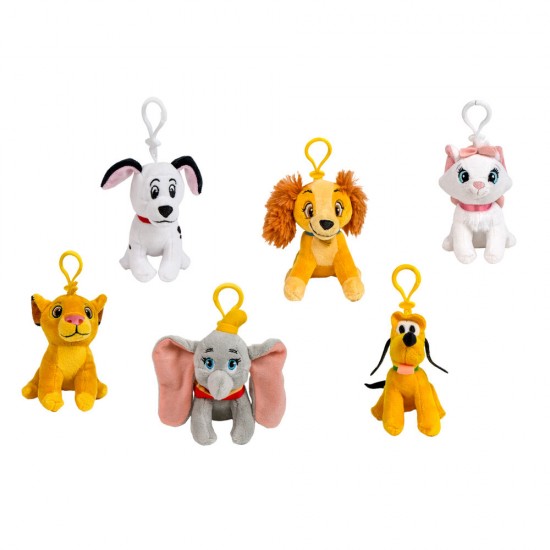 Disney Classics plush keychain 12cm 12 Τεμ.