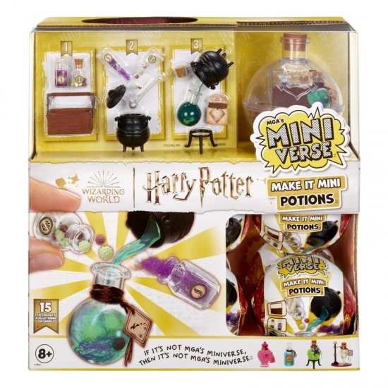 Miniverse Make It Mini Holiday Harry Potter surprise capsule assorted 15 Τεμ.