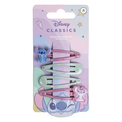 Disney Angel & Stitch blister pack 4 hairpins 12 Τεμ.